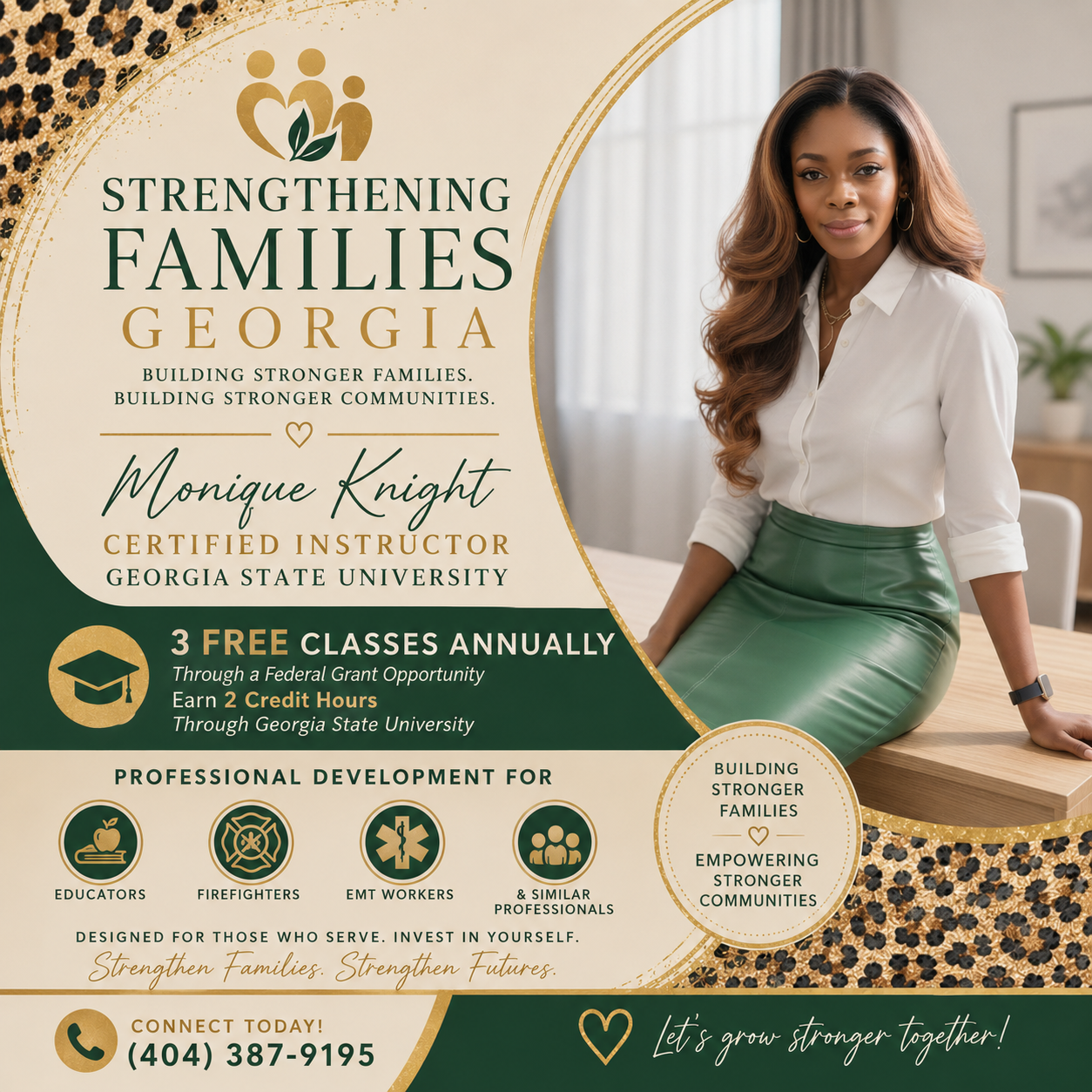 Strengthening Families Georgia — Monique Knight, Certified Instructor at Georgia State University